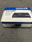 Alpine KTA-200M, Powerstack Class D Monoblock Subwoofer Amplifier. Fixed Price $169.95.