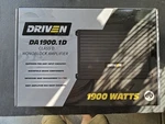 Driven Da 1900.1D Class Monoblock Amplifier Watts. Fixed Price $150.00.