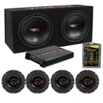 Cerwin-vega 2-12" 3000 Watt Loaded Car Subwoofer+ 4) 3-WAY 6.5" Speakers. Fixed Price $551.99.