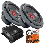 2X Gravity 10-INCH 3000W Subwoofers + Warzone 1500W Rms Amplifier Kit. Fixed Price $319.99.