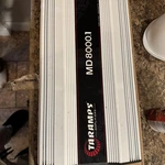 Taramp's Md 8000.1 2 Ohms 8000W Mono Channel Car Amplifier. Fixed Price $500.00.