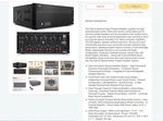Pyle PT8000CH Channel Home Theatre Amplifier. Fixed Price $295.00.