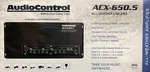 New Audio Control ACX-650.5 5-CHANNEL Powersports/marine Amplifier. Fixed Price $518.00.