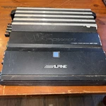 Alpine MRP-F250 4 Channel Car Amplifier. Fixed Price $85.00.