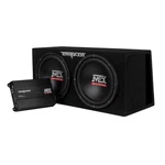 Mtx Audio TNP212DV Terminator Series Dual 12" Vented Enclosure And Mono Amp. Fixed Price $399.96.