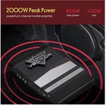 Lanzar 800W Amplifier 2-CH Bridgeable Mosfet Car Audio. Fixed Price $128.69.