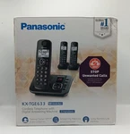 Panasonic KX-TGE633 Dect 6.0 Expandable Cordless Phone With Digital Answering.... Fixed Price $49.95.
