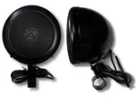 Patriot Black Headlamp Style Motorcycle 2-WAY Speakers New Water Resistant Pair. Fixed Price $36.95.