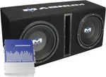 Mtx MB210SP Magnum Dual 10" Vented Subwoofer Enclosure With Mono Amplifier. Fixed Price $269.95.