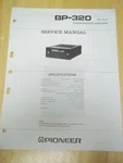 Pioneer Service Manual BP-320 Booster Amplifier/amp Car Unit Original Repair. Fixed Price $7.98.