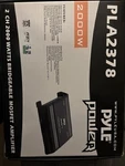 Nib Pyle Power PLA2378 2000W Channel Bridgeable Mosfet Amplifier. Fixed Price $60.00.