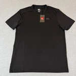 Quiksilver Mens Dryflight Performance T-shirt Black Onyx Tech Tee Wicking Nwt. Fixed Price $21.99.