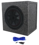 Kicker 52CVR104 Compvr 10" 750W Subwoofer+sealed Box Enclosure. Fixed Price $166.95.