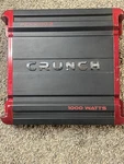 Crunch PZX1000.2 2-CHANNEL Car Audio Amplifier 1000W Rms. Fixed Price $45.00.