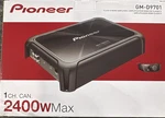 Pioneer GM-D9701 Mono Car Amplifier 2400W Max 1200W Rms W/ Bass Boost Remote. Fixed Price $409.99.