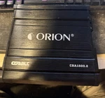 Orion Cobalt CBA1500.2 High Efficiency 2-CHANNEL 1500W Max Class A/b Amplifier. Fixed Price $40.00.