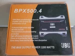 Ubu BPX500.4 Car Stereo Subwoofer Amplifier. Fixed Price $325.00.