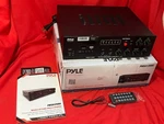 New Pyle PMSA126BU 500W Bluetooth Pa Amplifier System. Fixed Price $49.99.