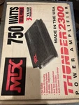 Nos Mtx Thunder 2300 Car Audio Amplifier Very Rare To Have In This Condition. Fixed Price $700.00.