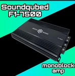 Soundqubed F1-7500 Full Bridge Monoblock Amplifier. Fixed Price $699.95.