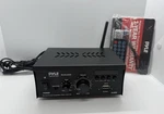 Pyle Home Audio Power System - 2X40W Stereo Amplifier, PCAU25A. Fixed Price $38.99.