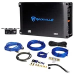 Rockville DB11 1400W PEAK/350W Rms Mono 2-OHM Amplifier Car Amp+bass Remote. Fixed Price $104.95.