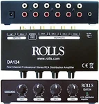 Rolls DA134 4-CHANNEL Distribution Amplifier. Fixed Price $139.00.