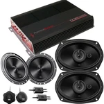 Jbl 6"X9" 560W 3-WAY 6.5" 720W Component Speakers & TRAX4.1600 4CH Amplifier. Fixed Price $247.99.