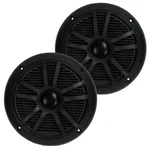 Boss Audio MR6B 6.5" 180W Dual Cone Marine Full Range Speakers, Black, Pair. Fixed Price $45.99.