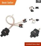 Universal 2-CHANNEL Bass Knob Controller Effortless Rca Sound Adjustment. Fixed Price $17.99.