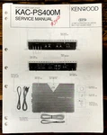 Kenwood KAC-PS400M Amplifier Service Manual *original*. Fixed Price $14.97.