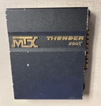 Old School Mtx Thunder 250X 2CH Car Audio Amplifier - Not Tested, Parts Only. Fixed Price $69.99.