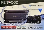 New Kenwood KAC-M5024BT Compact Bluetooth 4-CHANNEL Motorsports Amplifier. Fixed Price $379.00.