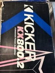 Kicker KX800.2 2-CHANNEL Power Amplifier. Fixed Price $500.00.