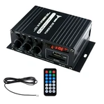 12V Hifi Bluetooth Power Amplifier Mini Stereo Audio Fm Car Home Remote 400W. Fixed Price $24.38.