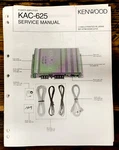 Kenwood KAC-625 Amplifier Service Manual *original*. Fixed Price $14.97.