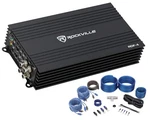 Rockville RDF-4 2800W Peak 700W Rms 4-CHANNEL Compact Car Amplifier+amp Wire Kit. Fixed Price $121.95.