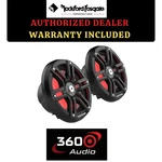 Rockford Fosgate M2-65B 6.5'' Marine Coaxial Speakers Pair Color Optix Led New. Fixed Price $479.99.