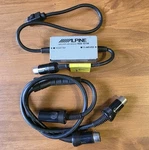 Rare Alpine KCE-511M Amplifier Link Module + KWE-061M Y-adapter Cable V12. Fixed Price $189.00.