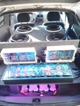 Skar SKV2 4500 Wrms .5 Ohm Stable Class Mono Korean Made Amplifier. Fixed Price $650.00.