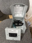 Ge Amp 240-VOLT Non-fuse Disconnect With Gfci Receptacle TFN60RGFRCP. Fixed Price $30.00.