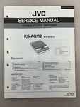 Jvc KS-AG112 Original Service Manual Free Shipping. Fixed Price $14.00.