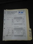 Kenwood KAC-608S/628 Service Manual Original Repair Book. Fixed Price $49.99.