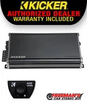 Kicker 46CXA660.5 5-CHANNEL Amplifier + 46CXARC Bass Knob Bundle. Fixed Price $489.98.