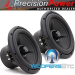 Precision Power AW.10D2 Subs 10" 1000W Dual 2-OHM Subwoofers Bass Speakers New. Fixed Price $199.98.