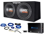 Mtx Terminator TNE212DV 1000W Rms Dual Subs+vented Subwoofer Box+amplifier. Fixed Price $323.91.