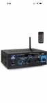 Pyle PTA2 Home Audio Power Amplifier System - Black (open Box). Fixed Price $34.99.