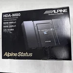 Alpine HDA-M80, Status Hi-res Mono Subwoofer Car Amplifier, 900W Rms Brand New. Fixed Price $899.00.