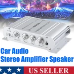 Digital Stereo Audio Channels Amplifier Power Fm Mini Hifi Car Home Dc 12V. Fixed Price $17.01.