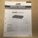 Original Jvc Service Manual For The KS-N31 Crossover Network Car Radio Repair. Fixed Price $10.98.
